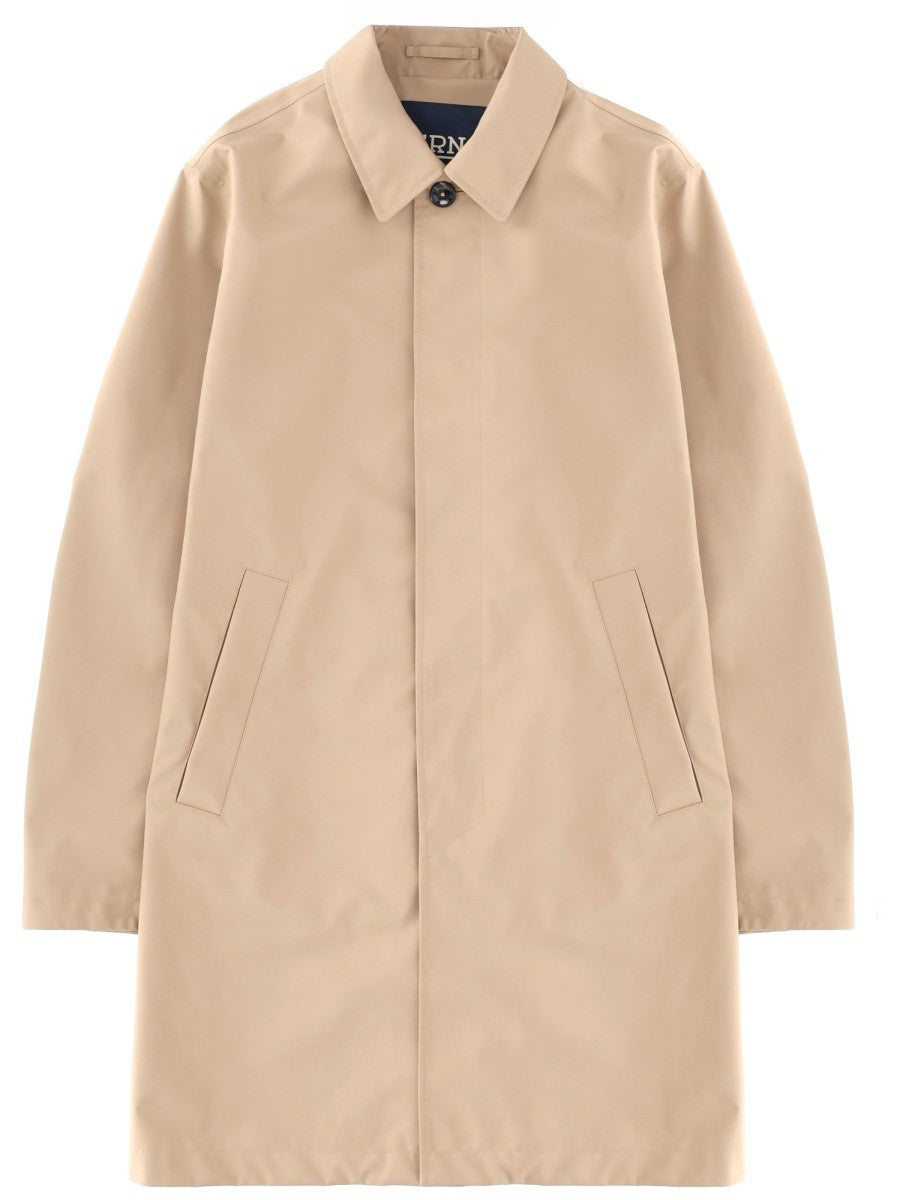 Herno Men's Waterproof Trench Coat Beige