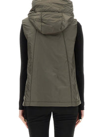 S MAX MARA Women's Waterproof Vest Greengo Grey