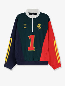 adidas Originals x Willy Chavarria Men's Watsonville Oversize Sweatshirt Blue