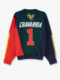 adidas Originals x Willy Chavarria Men's Watsonville Oversize Sweatshirt Blue