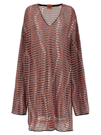 Vitelli Wave Jacquard Sweater Gold