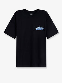 Stussy Men's Wave Oval Cotton Shirt Black
