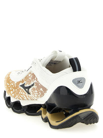 Mizuno Wave Prophecy Sneakers Gold
