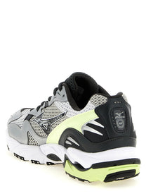Mizuno Wave Rider Sneakers Gold