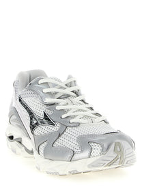 Mizuno Wave Rider Sneakers Silver