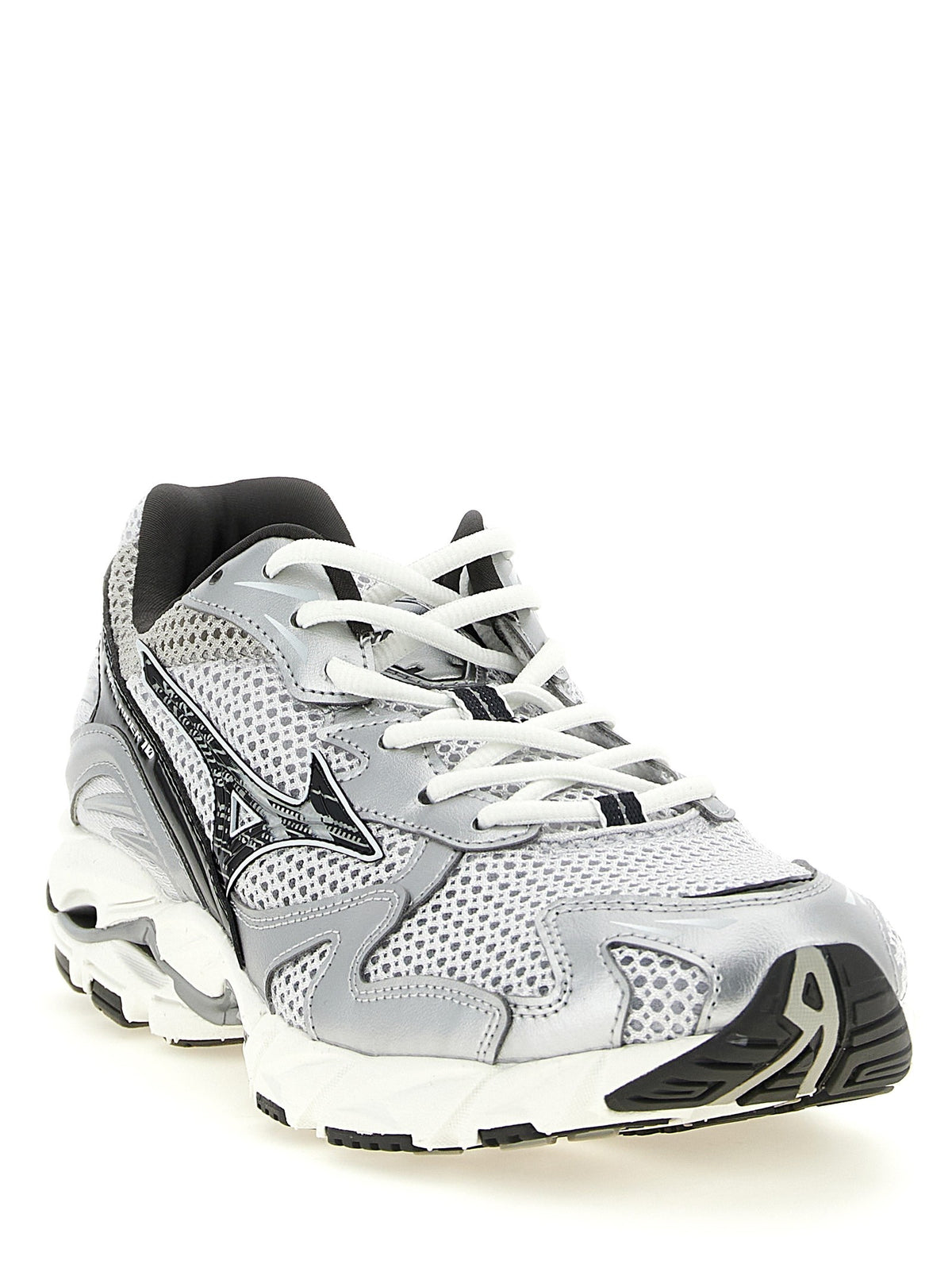 Mizuno Wave Rider Sneakers Silver