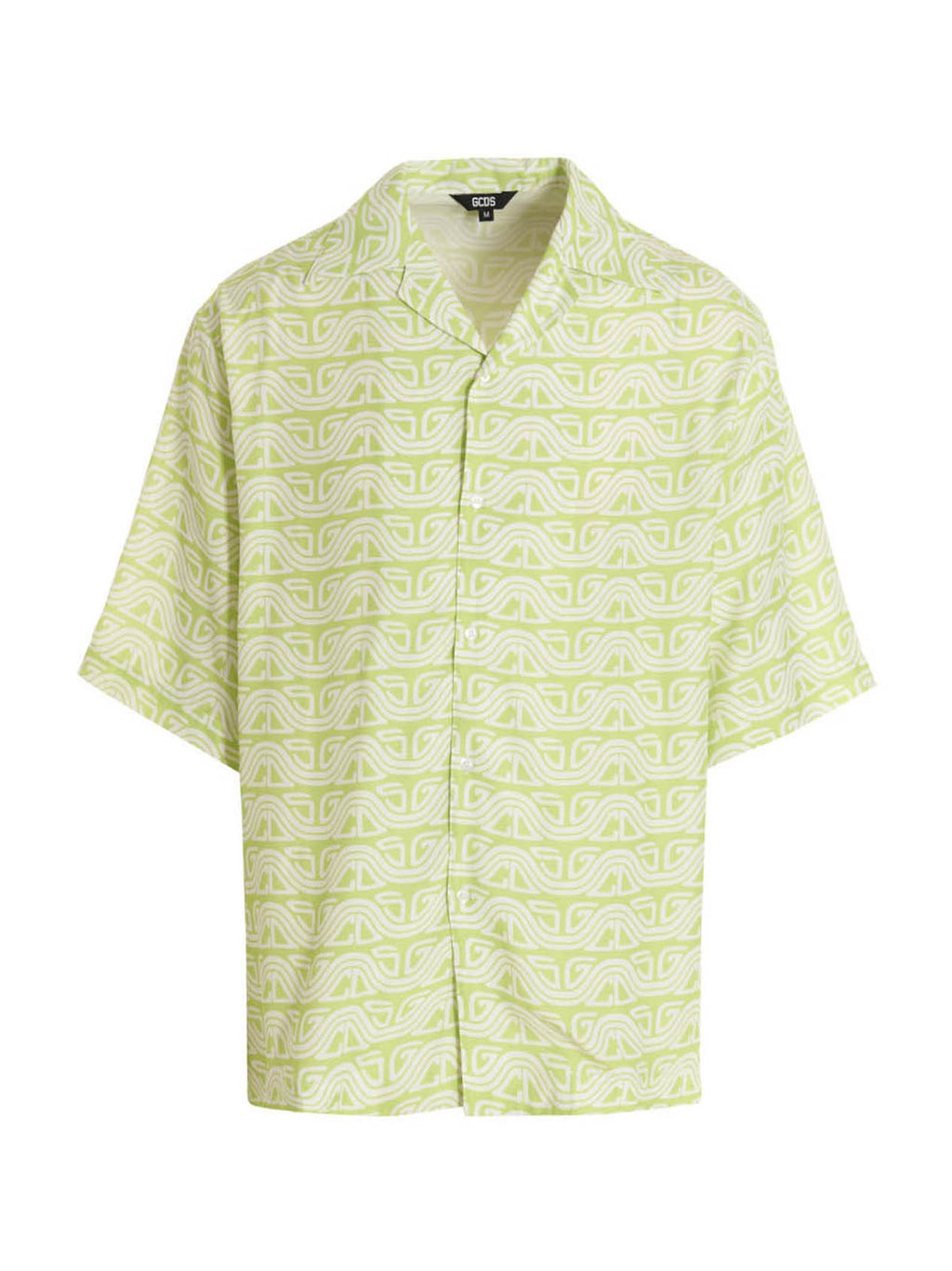 GCDS Waved Shirt Green