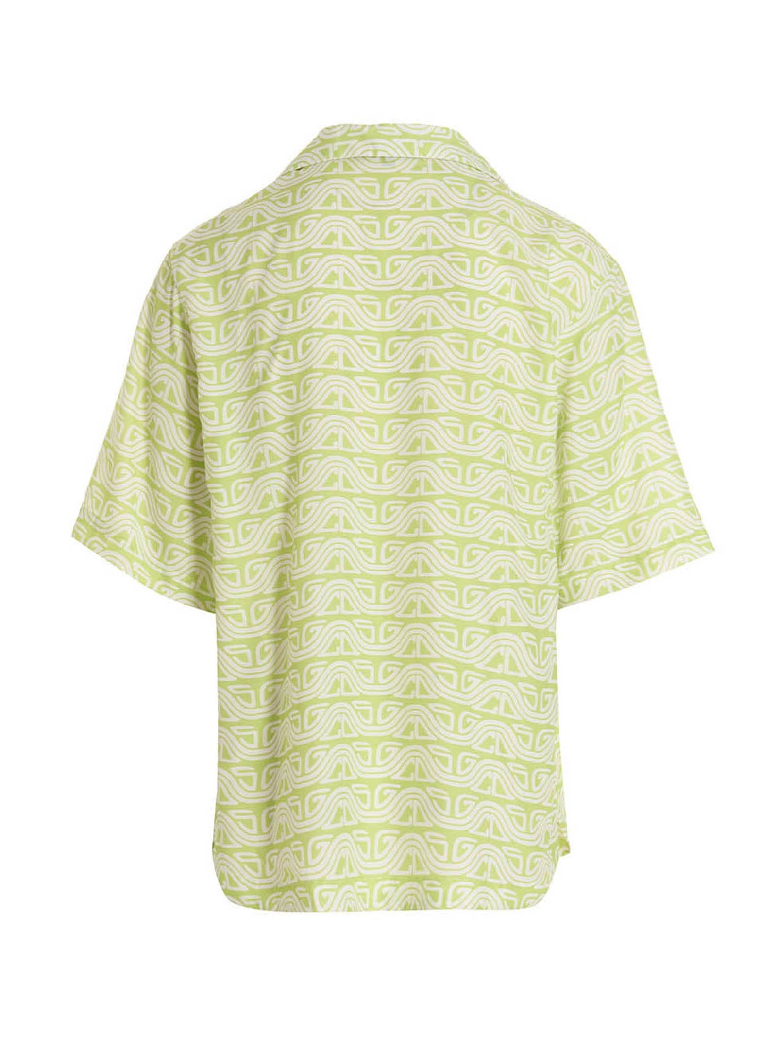 gcds Waved Shirt Green