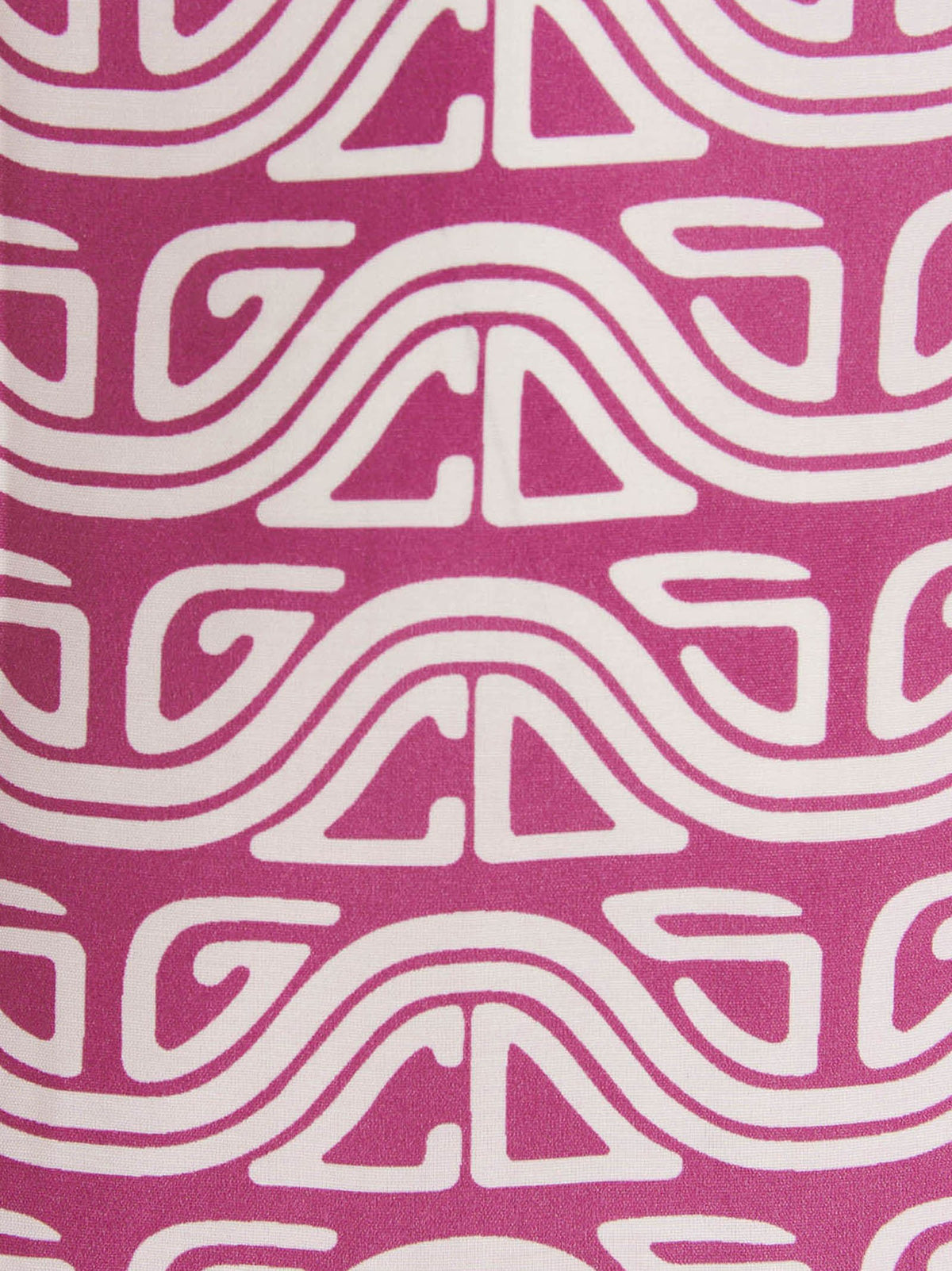 GCDS Waved Shirt Pink