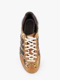 adidas Originals by Wales Bonner Unisex WB Gazelle Snake Leather Sneakers Grey