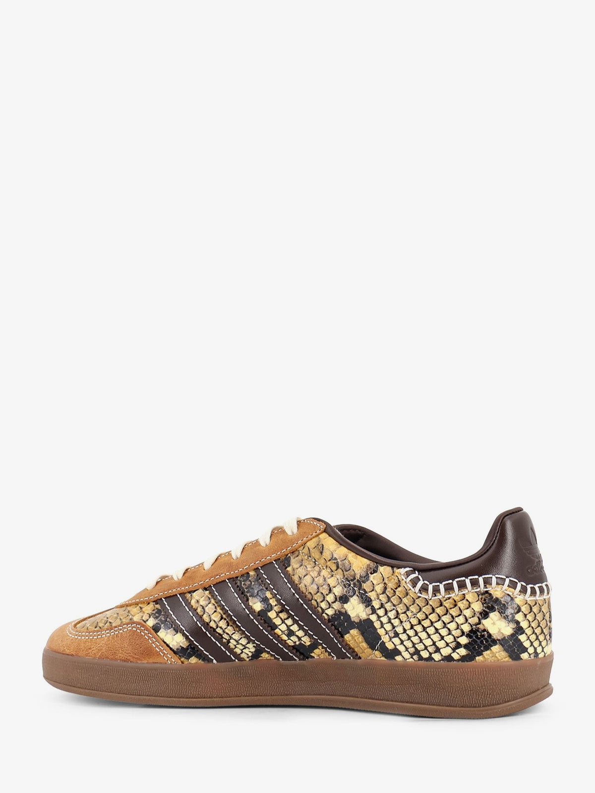adidas Originals by Wales Bonner Unisex WB Gazelle Snake Leather Sneakers Grey