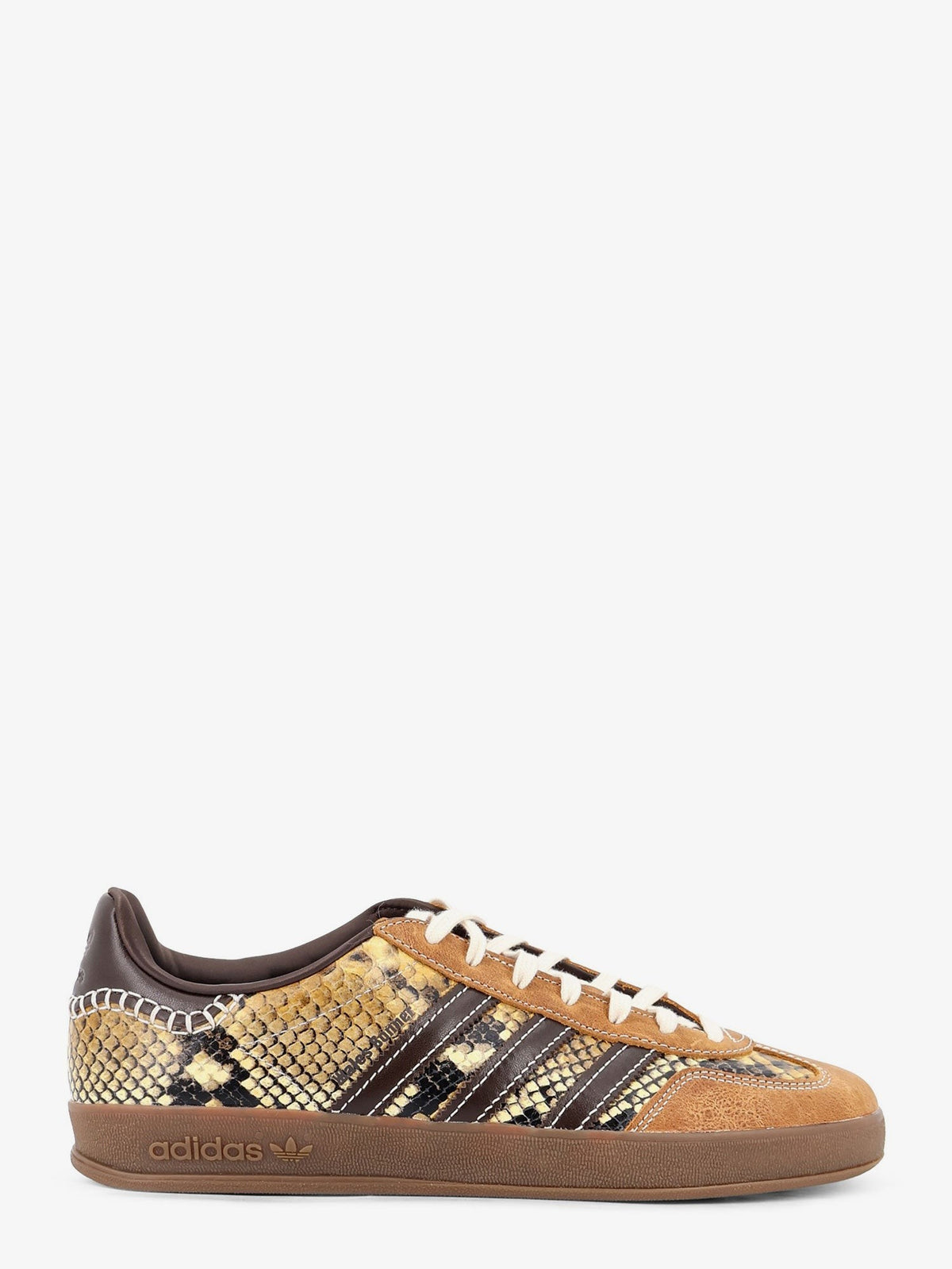 adidas Originals by Wales Bonner Unisex WB Gazelle Snake Leather Sneakers Grey