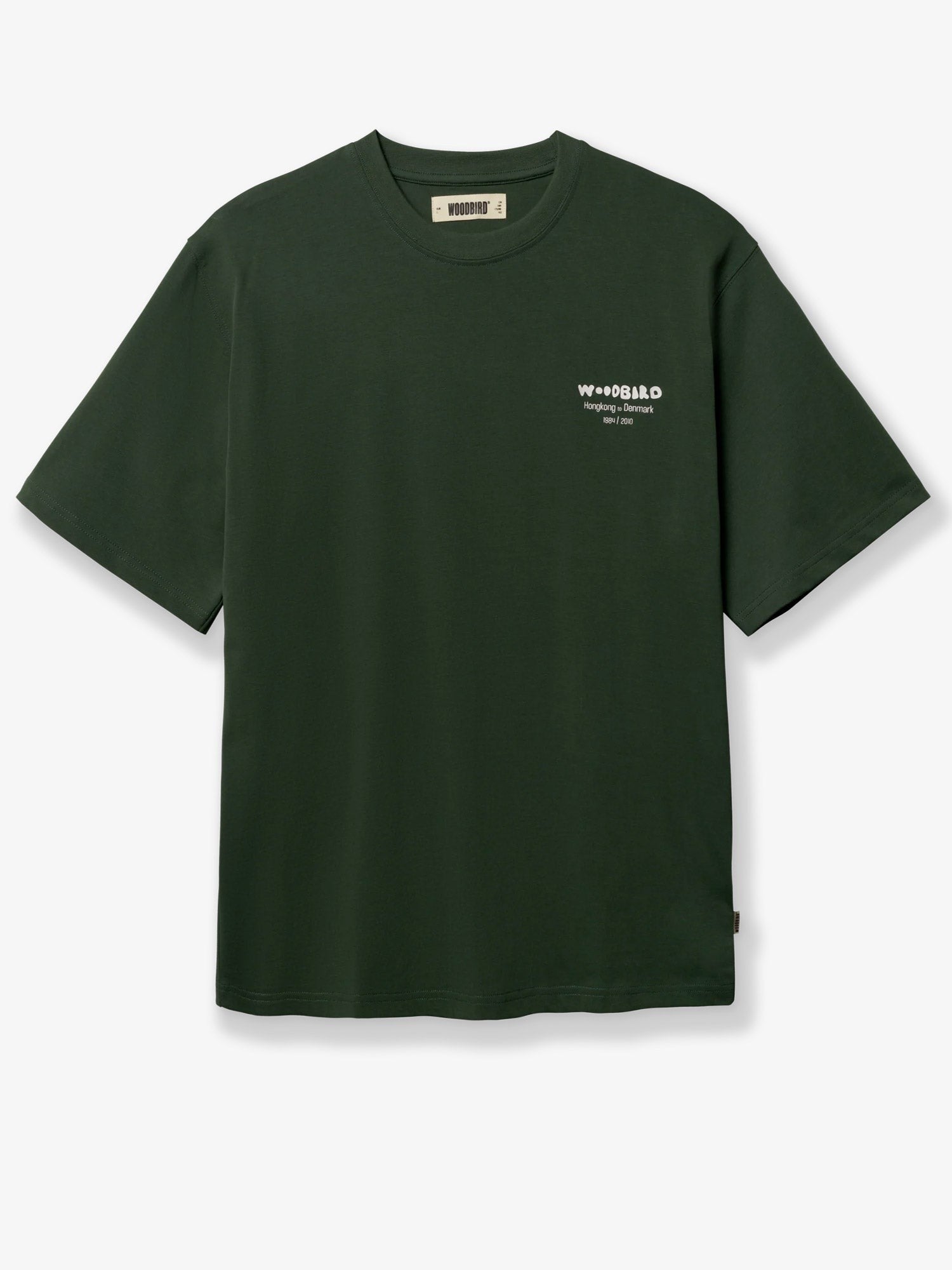 Woodbird Men's Wbbaine Organic Cotton Shirt Green