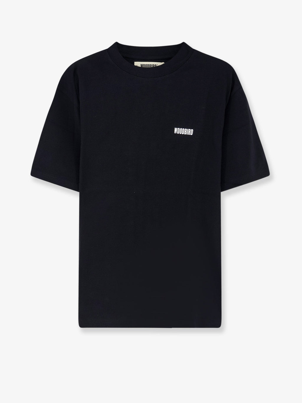 Woodbird Men's Wbbaine Sea Organic Cotton Shirt Black