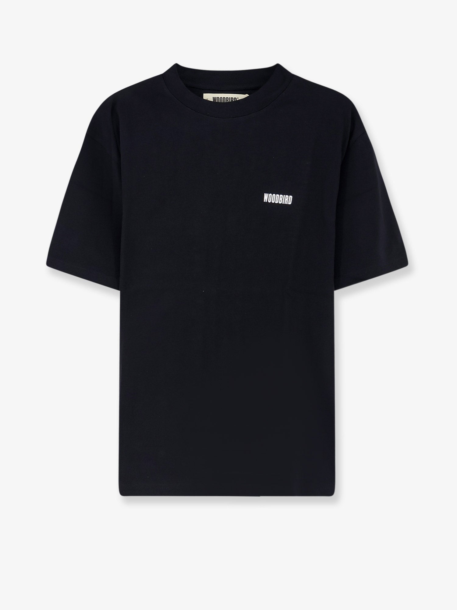 Woodbird Men's Wbbaine Sea Organic Cotton Shirt Black