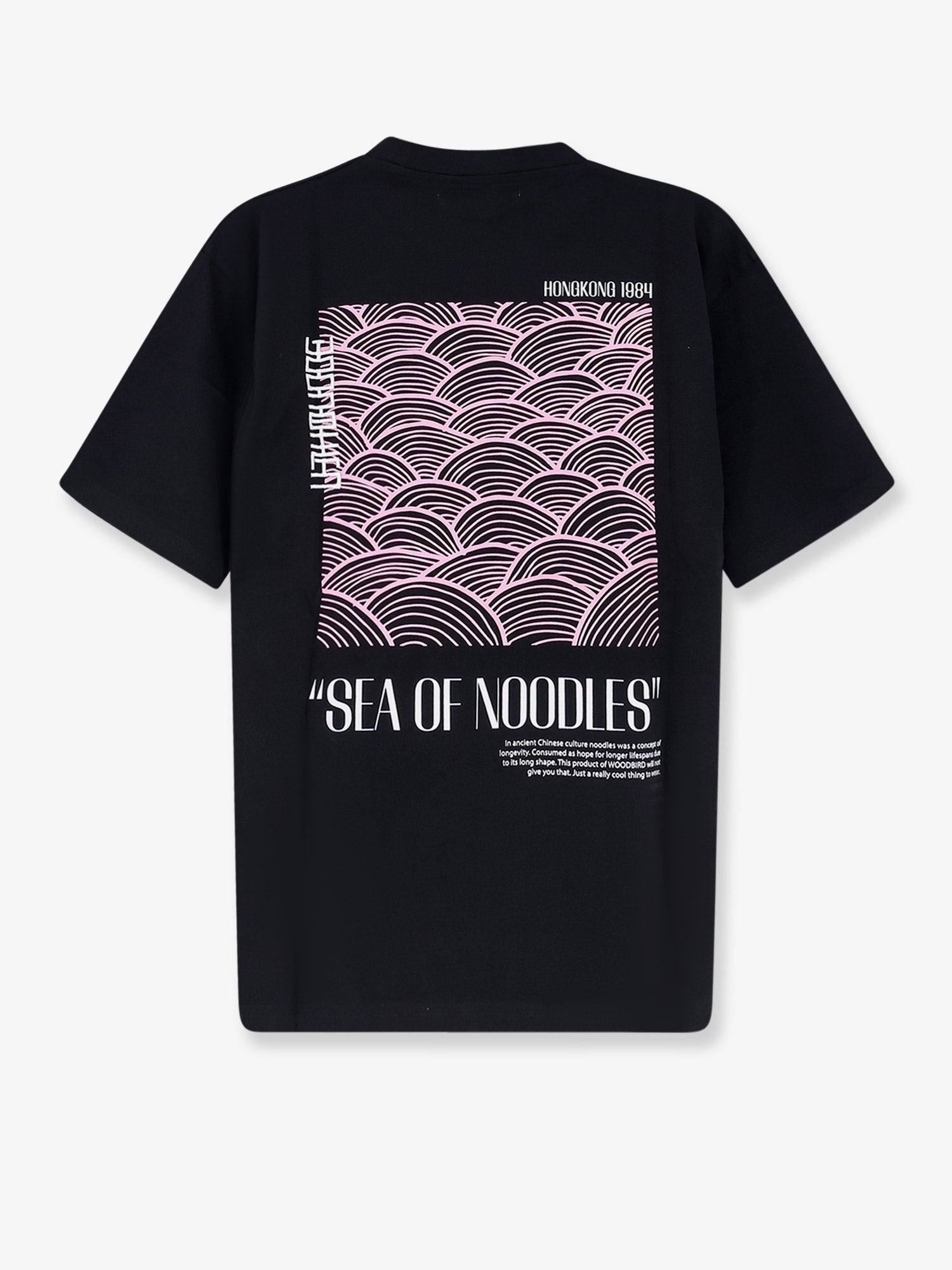Woodbird Men's Wbbaine Sea Organic Cotton Shirt Black