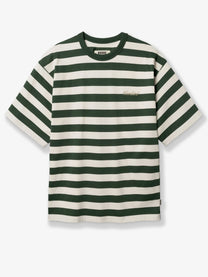 Woodbird Men's Wbbeam Stripe Tee Organic Cotton Shirt Green