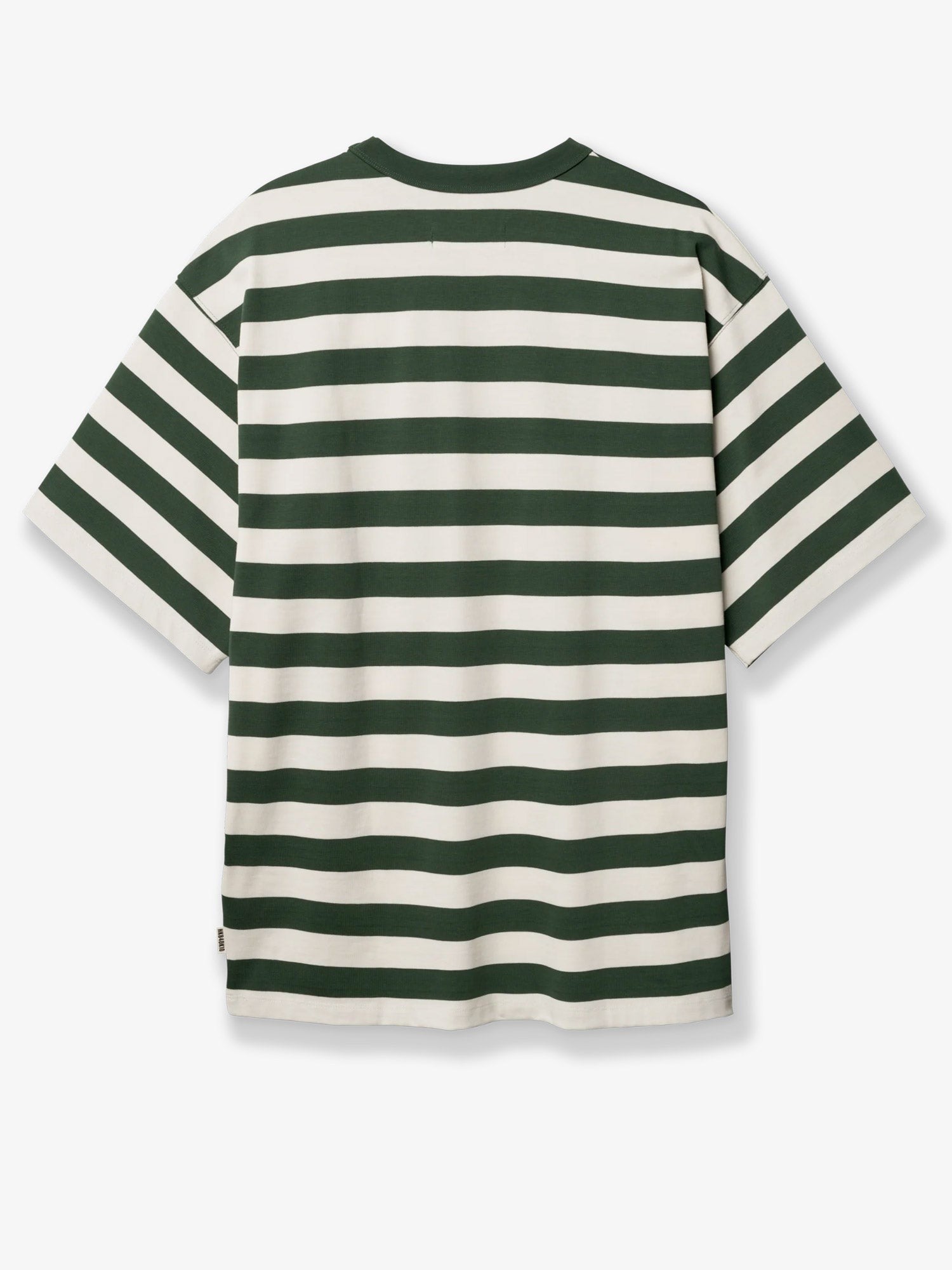 Woodbird Men's Wbbeam Stripe Tee Organic Cotton Shirt Green