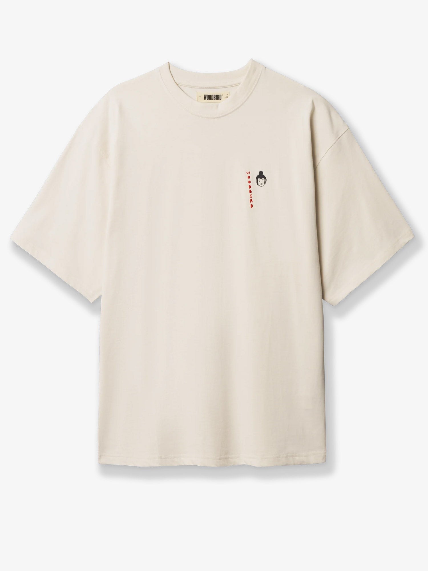 Woodbird Men's Wbbeam Suma Tee Cotton Shirt White