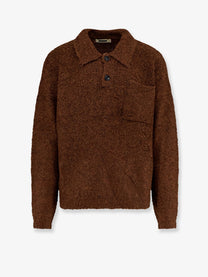 Woodbird Men's Wbdom Loop Sweater Brown