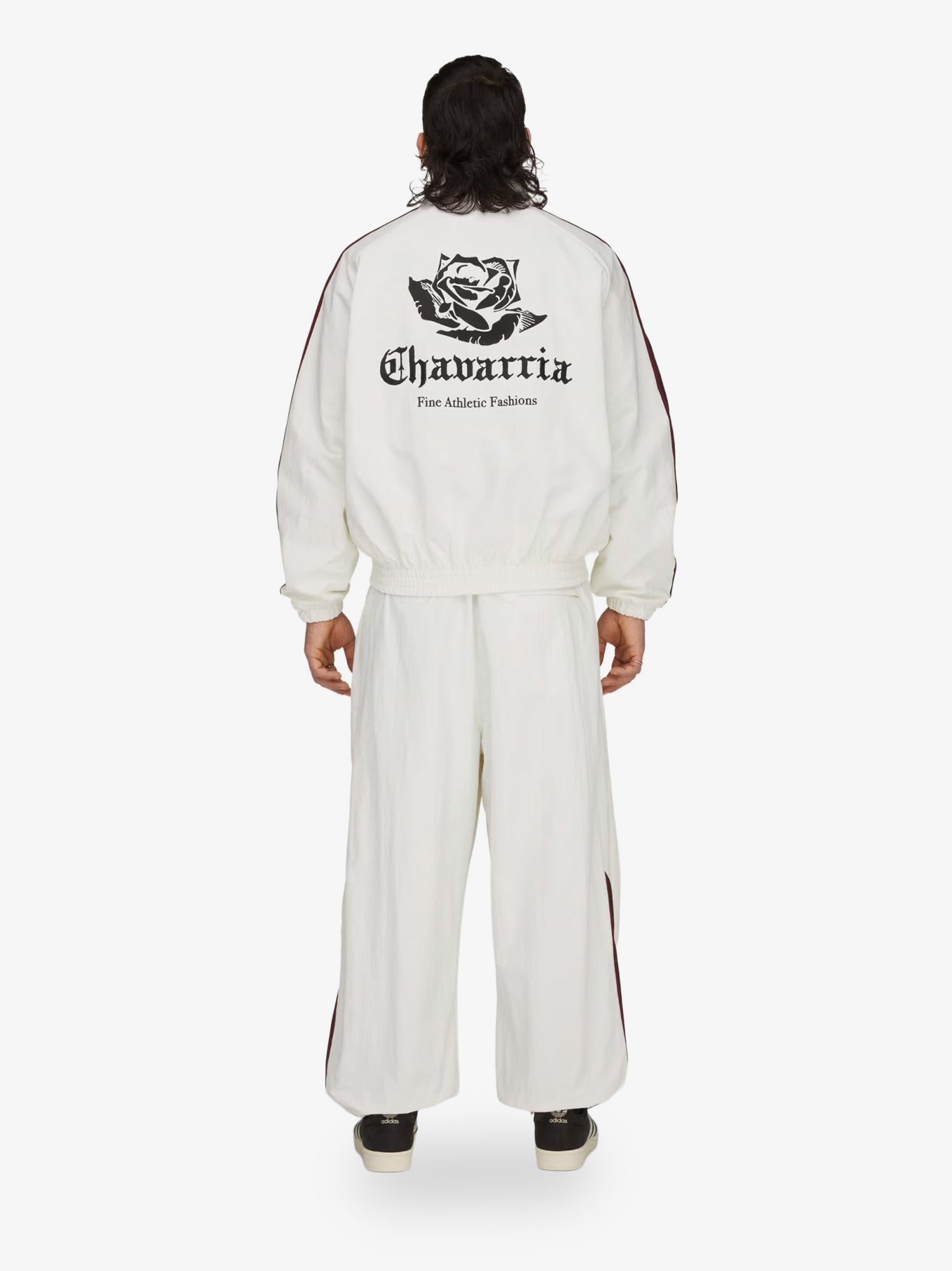 adidas Originals x Willy Chavarria Men's WC Woven Trackt Jacket White