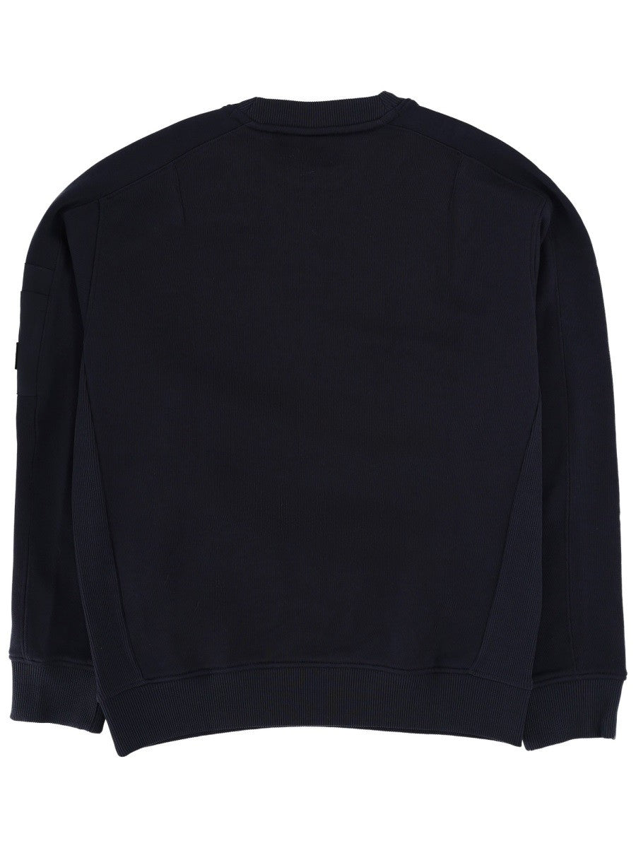 BOSS Men's WE Mixed Sweatshirt Blue, view 2