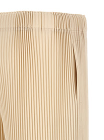 Homme Plissé Issey Miyake Wear or Wrap Bermuda Shorts Beige