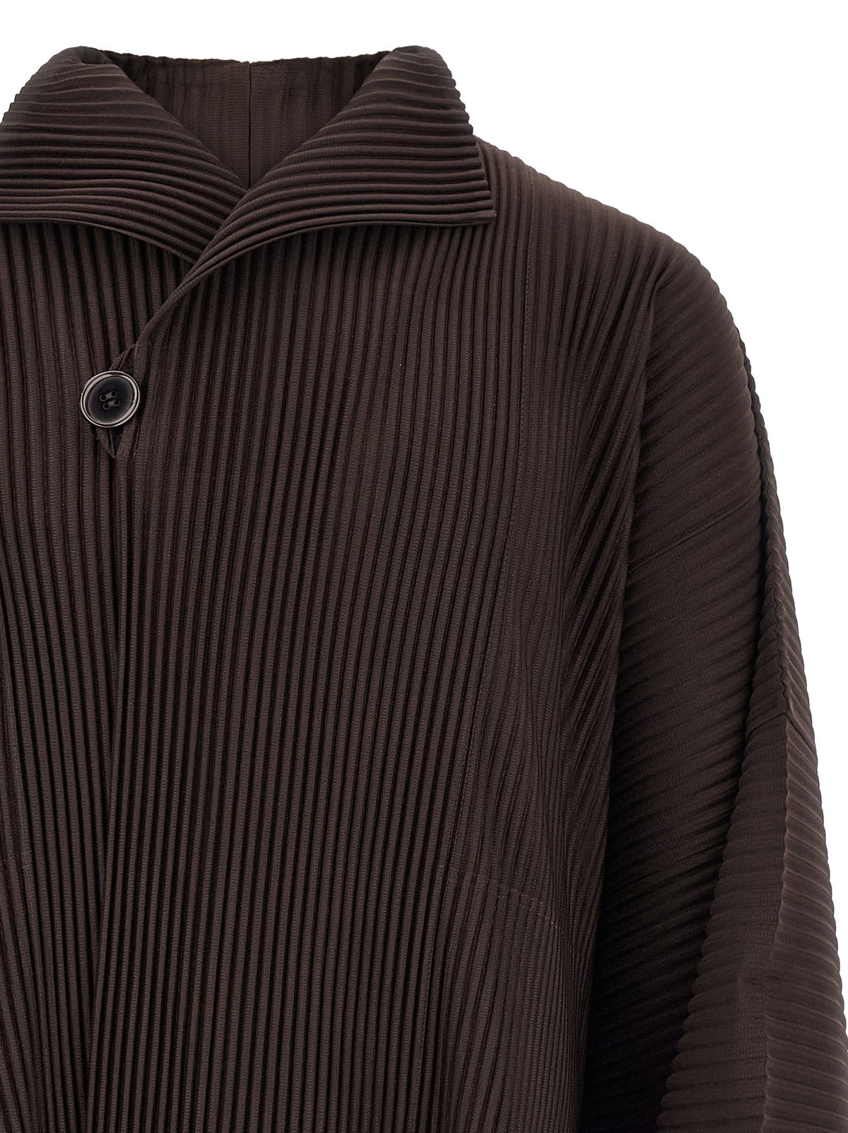 Homme Plissé Issey Miyake Wear or Wrap Jacket Red