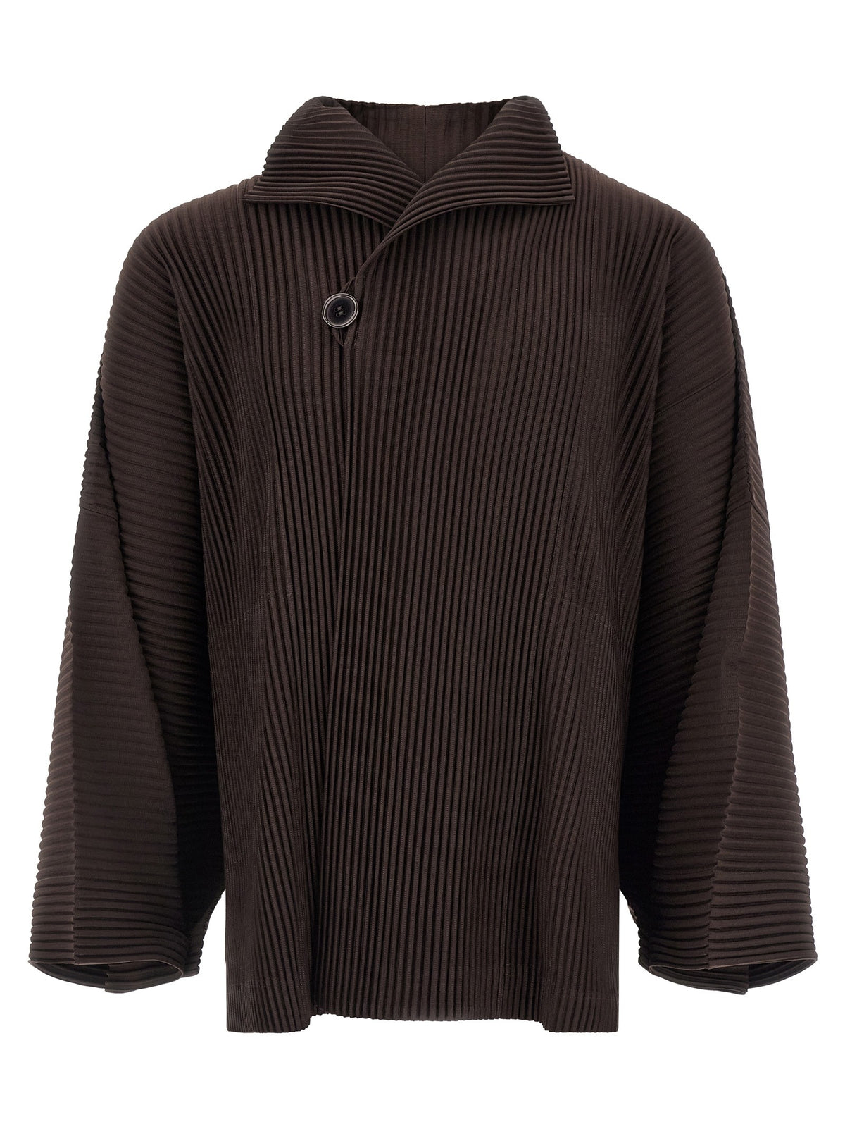 Homme Plissé Issey Miyake Wear or Wrap Jacket Red