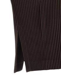 Homme Plissé Issey Miyake Wear or Wrap Jacket Red