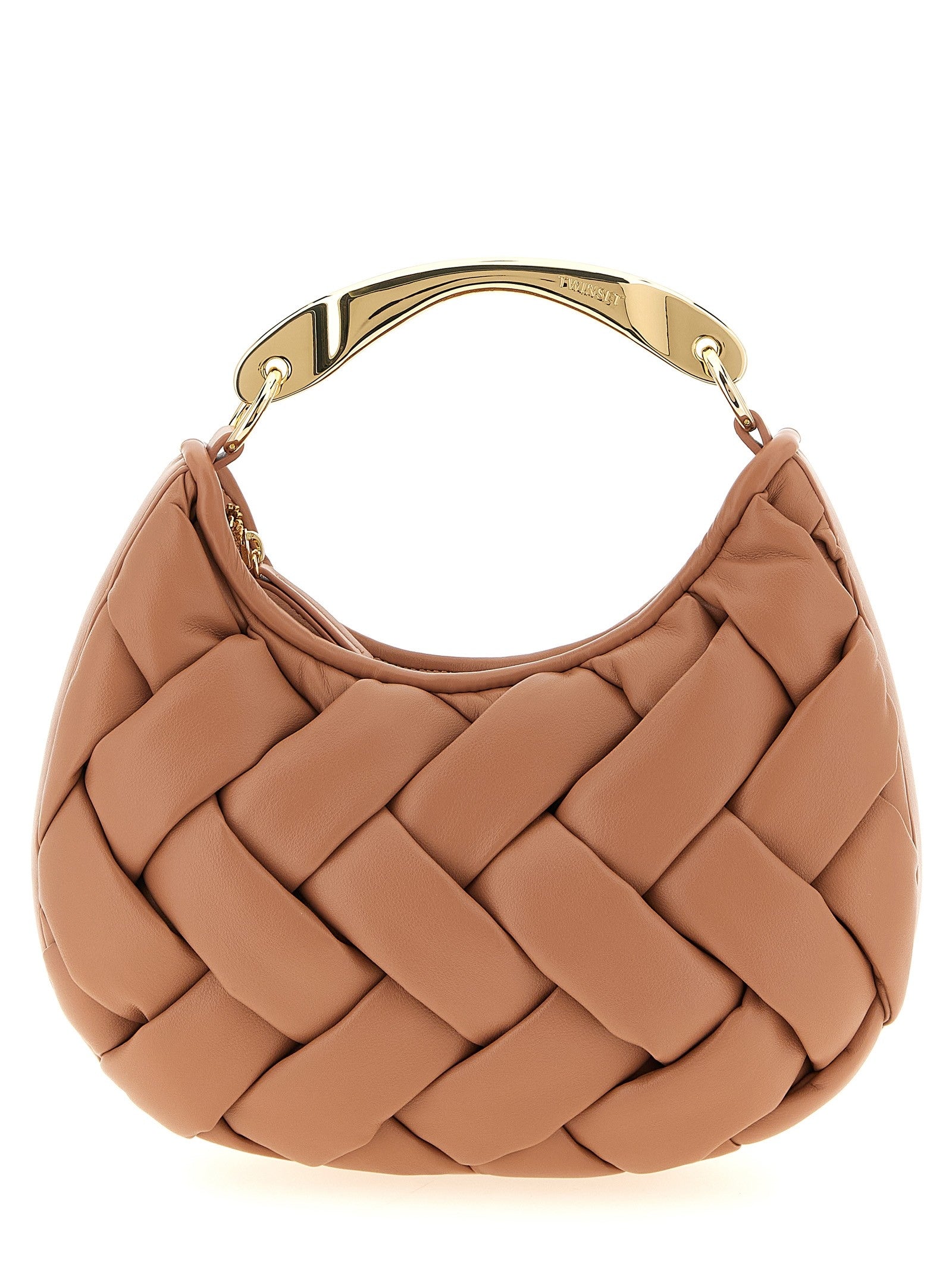 Twin Set Weaved Handbag Blue