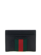 Gucci Web Horsebit Gucci Card Holder Black, view 2