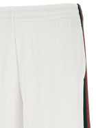 Gucci Web Joggers White, view 4