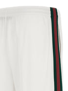 Gucci Web Joggers White, view 5
