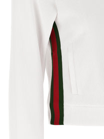 Gucci Web Sweatshirt White, view 4