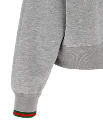 Gucci Web Sweatshirt Grey
