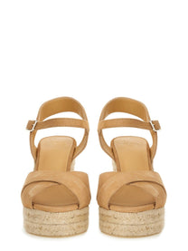 Castañer Women's Wedge Sandal Blaudell Beige