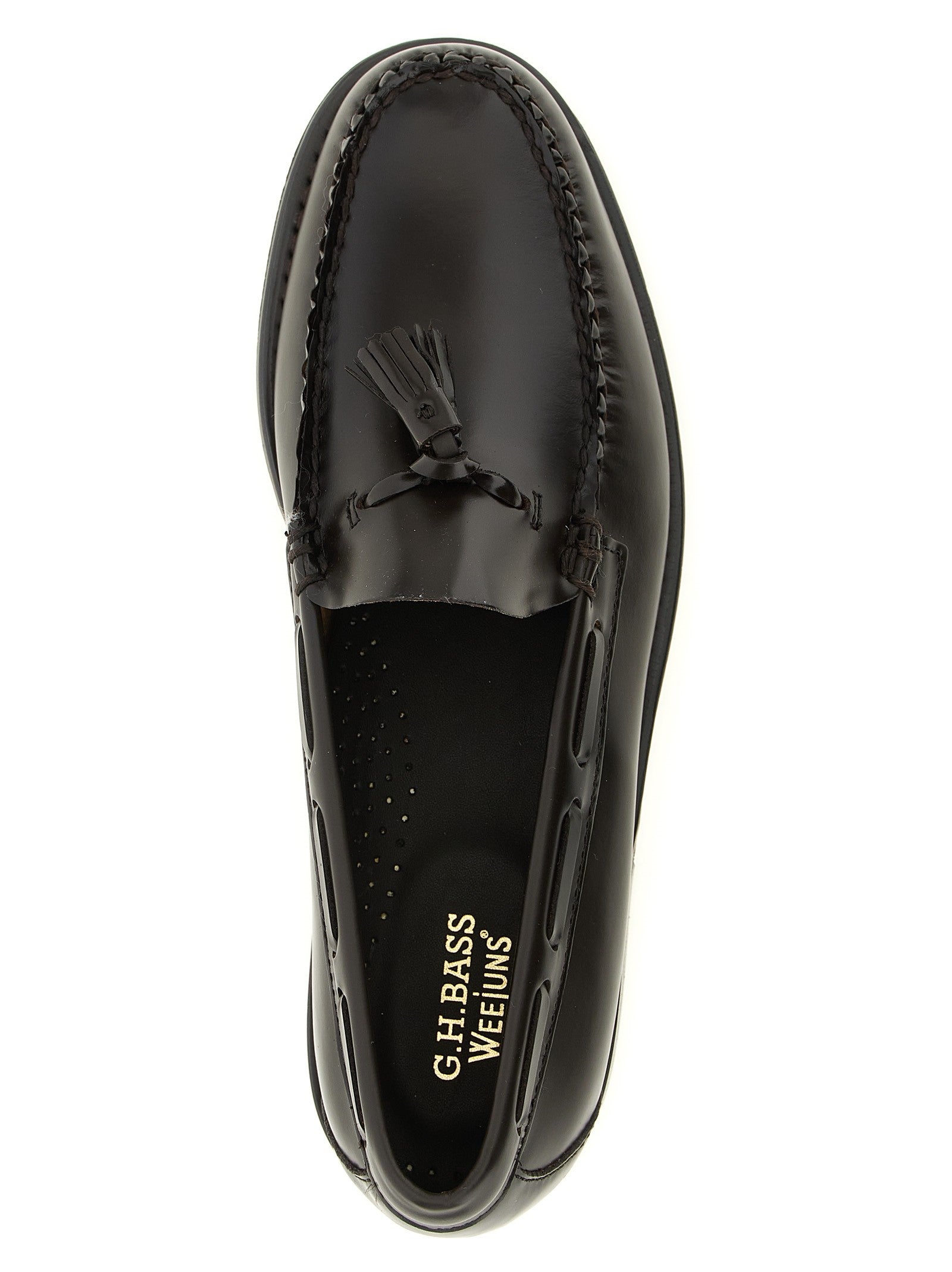 G.H. BASS Weejuns Larkin Tassel Loafers Brown