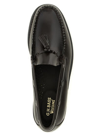 G.H. BASS Weejuns Larkin Tassel Loafers Brown