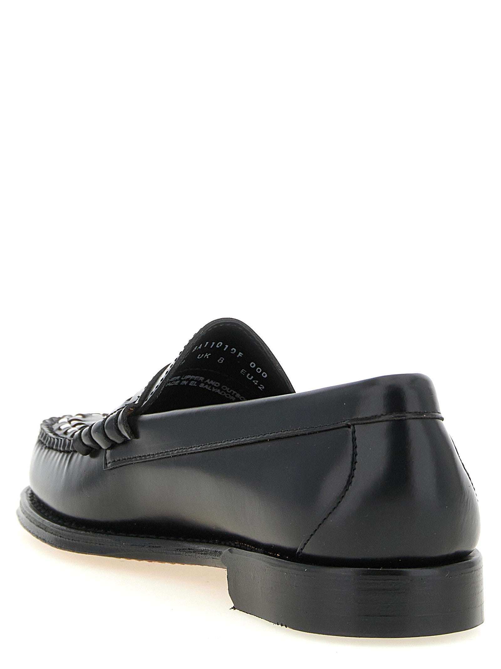 G.H. BASS Weejuns Larson Weave Loafers White