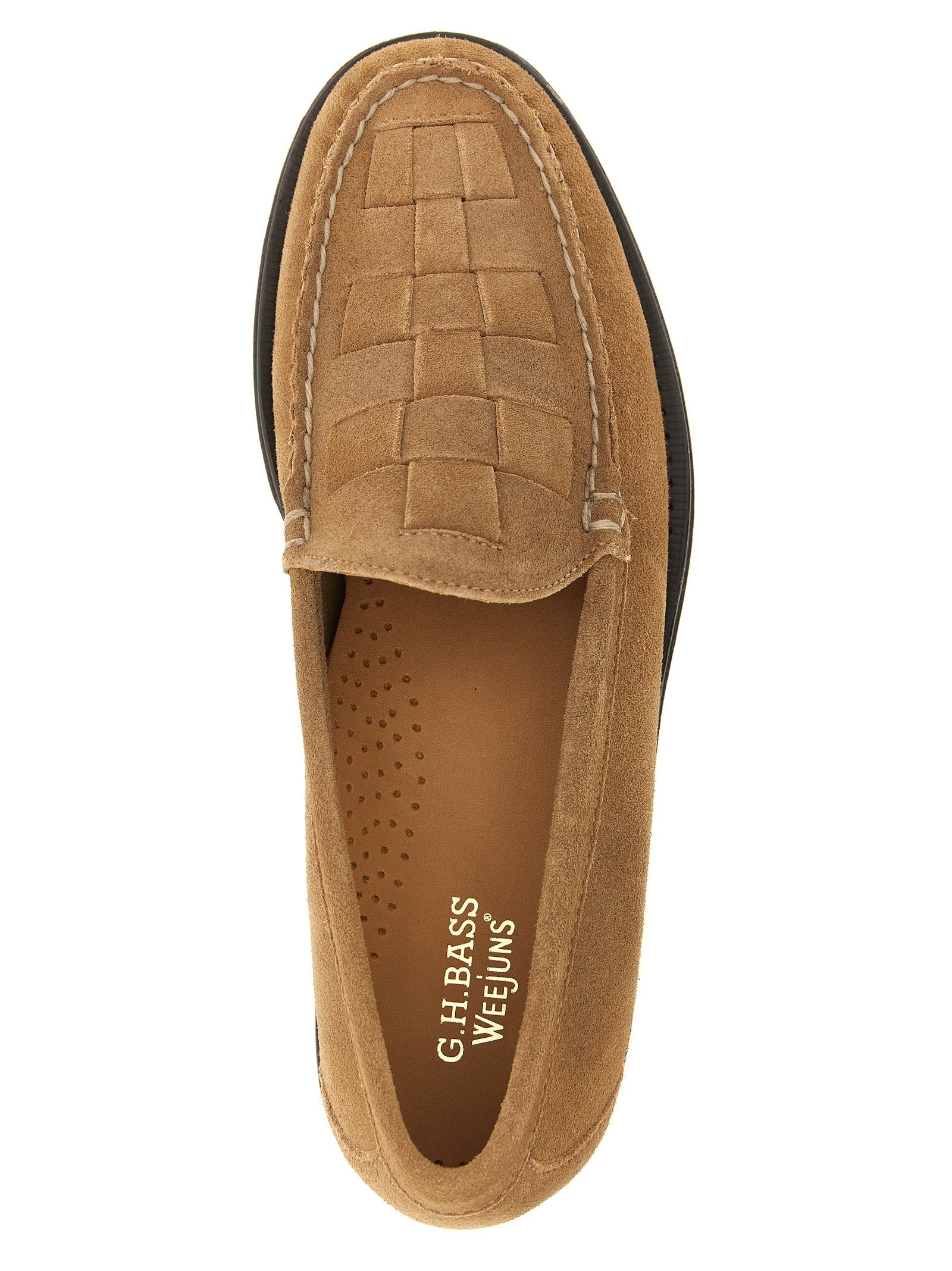 G.H. BASS Weejuns Venetian Weave Loafers Beige
