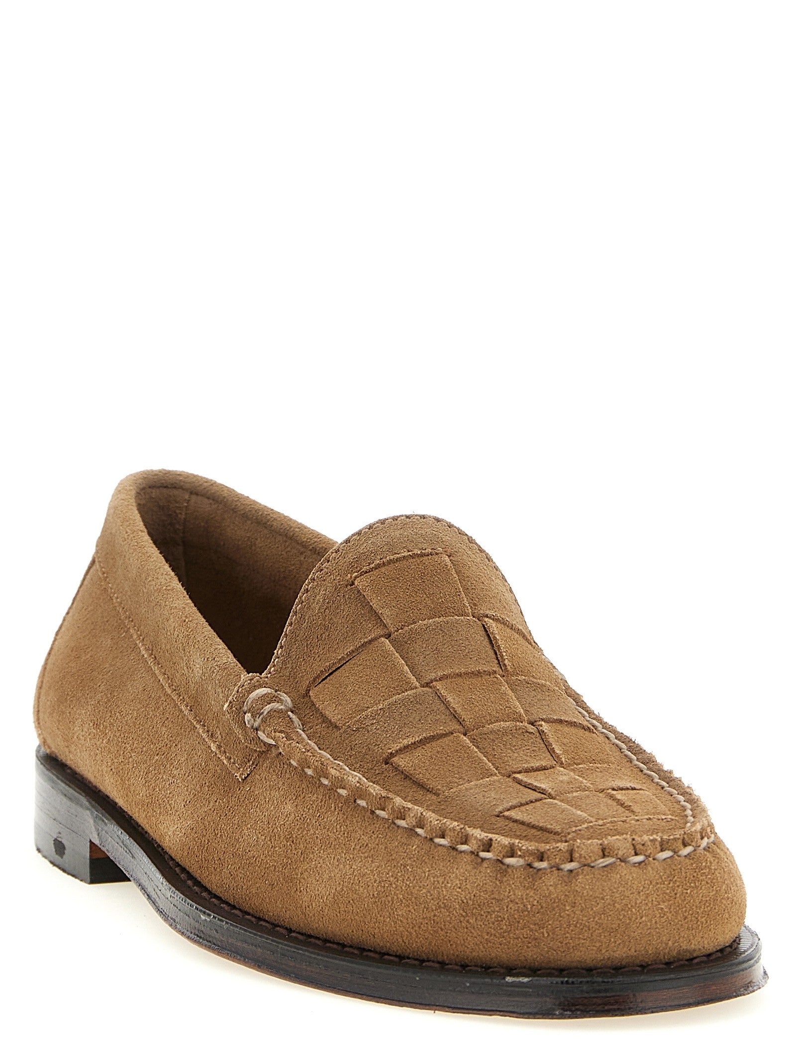 G.H. BASS Weejuns Venetian Weave Loafers Beige