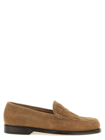 G.H. BASS Weejuns Venetian Weave Loafers Beige