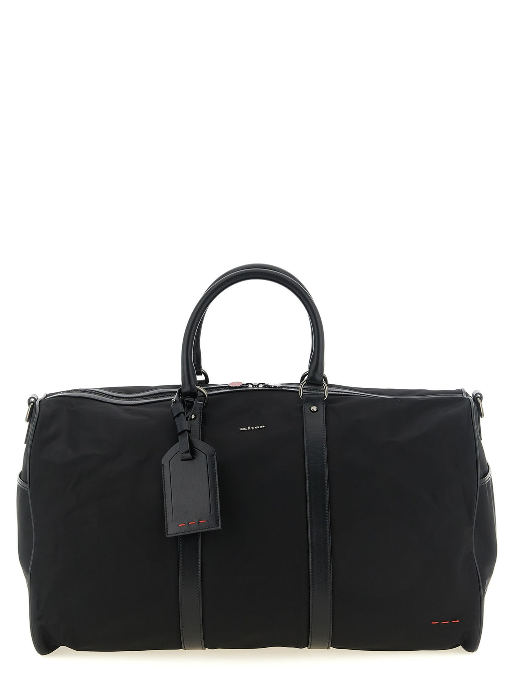 Kiton Weekend Duffel Bag Black