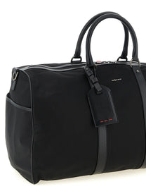 Kiton Weekend Duffel Bag Black