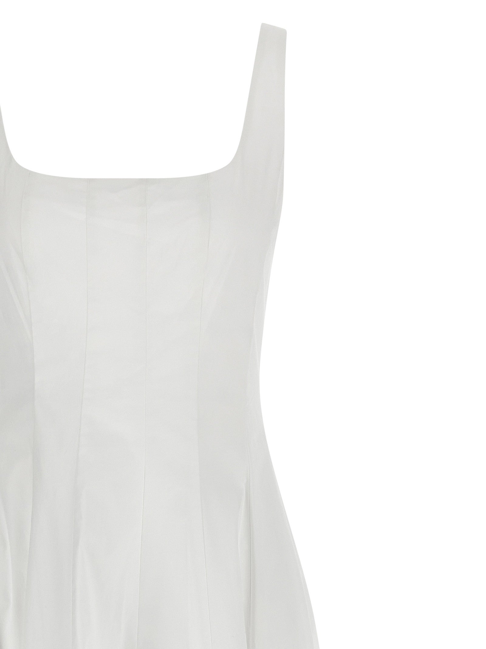 Staud Wells Dress White