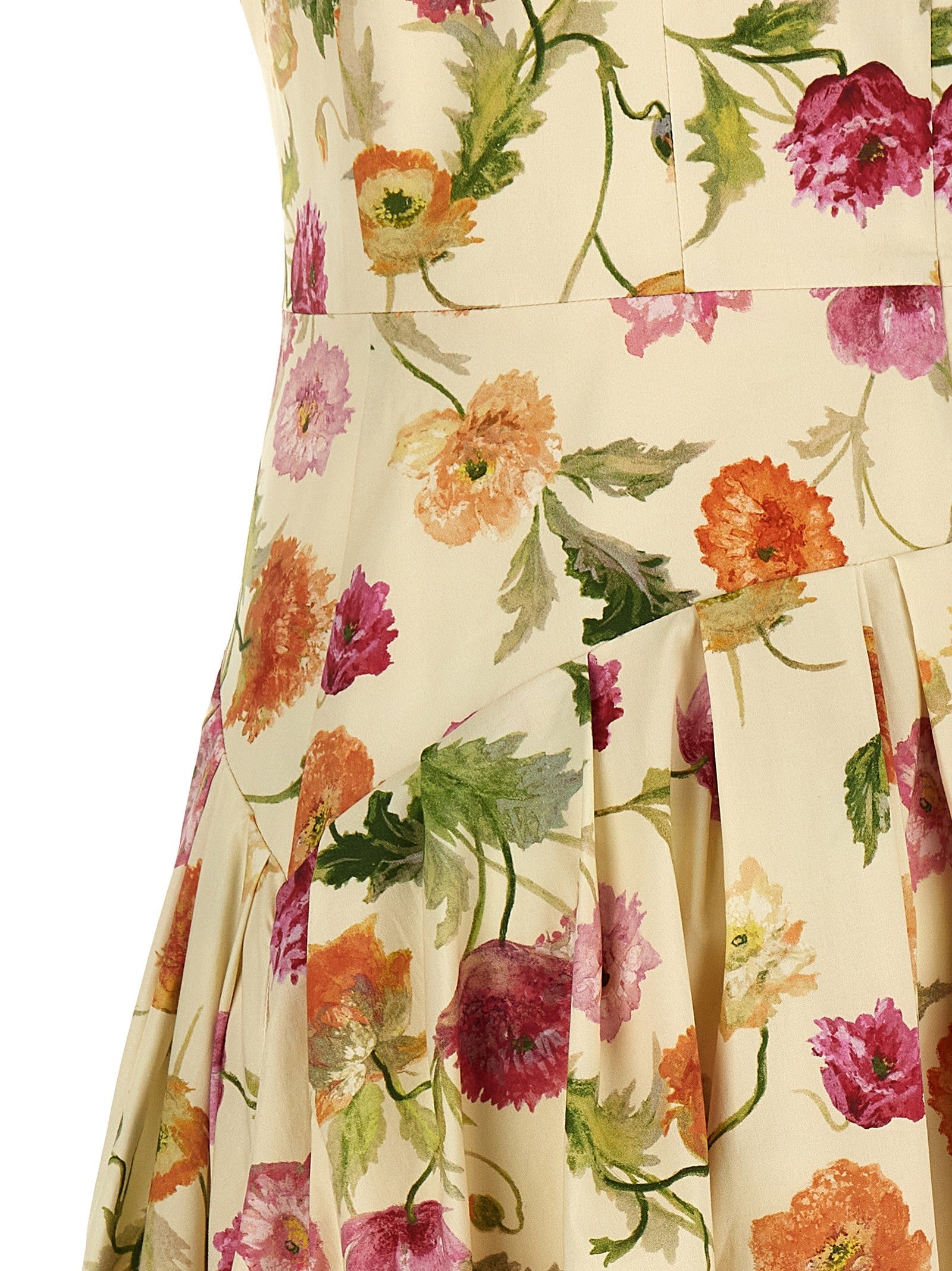 Carolina Herrera Wells Dress Beige