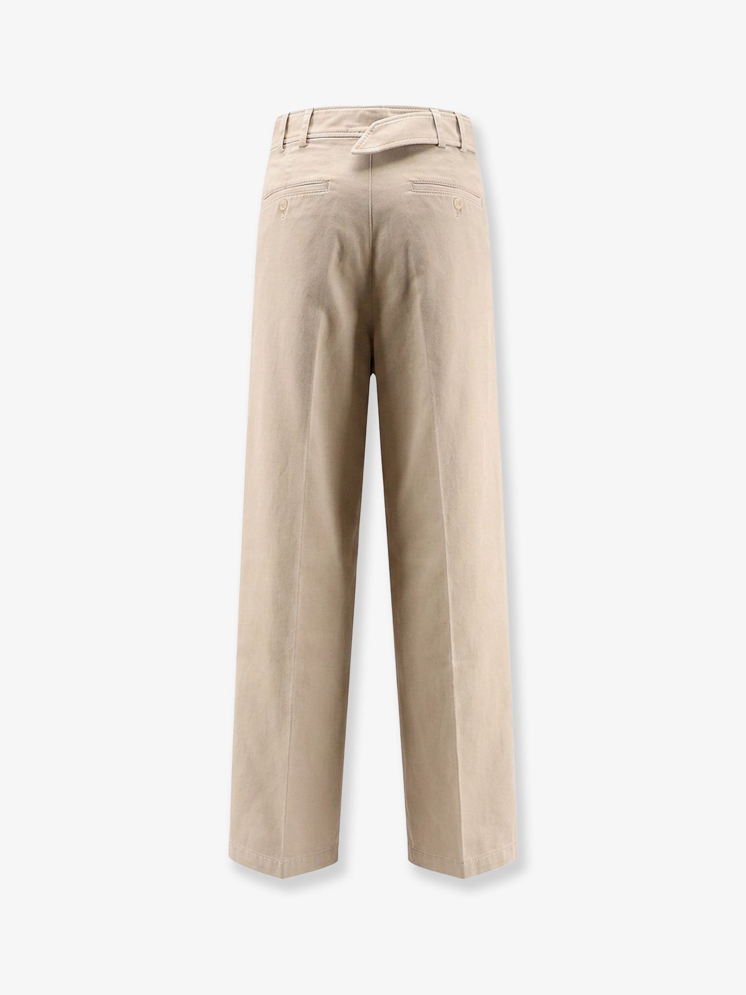 Closed Women's Wes Stretch Biologic Cotton Trousers Beige