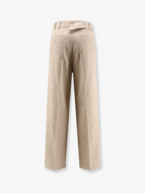 Closed Women's Wes Stretch Biologic Cotton Trousers Beige