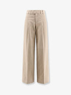 Closed Women's Wes Stretch Biologic Cotton Trousers Beige